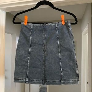 Free People Denim Skirt